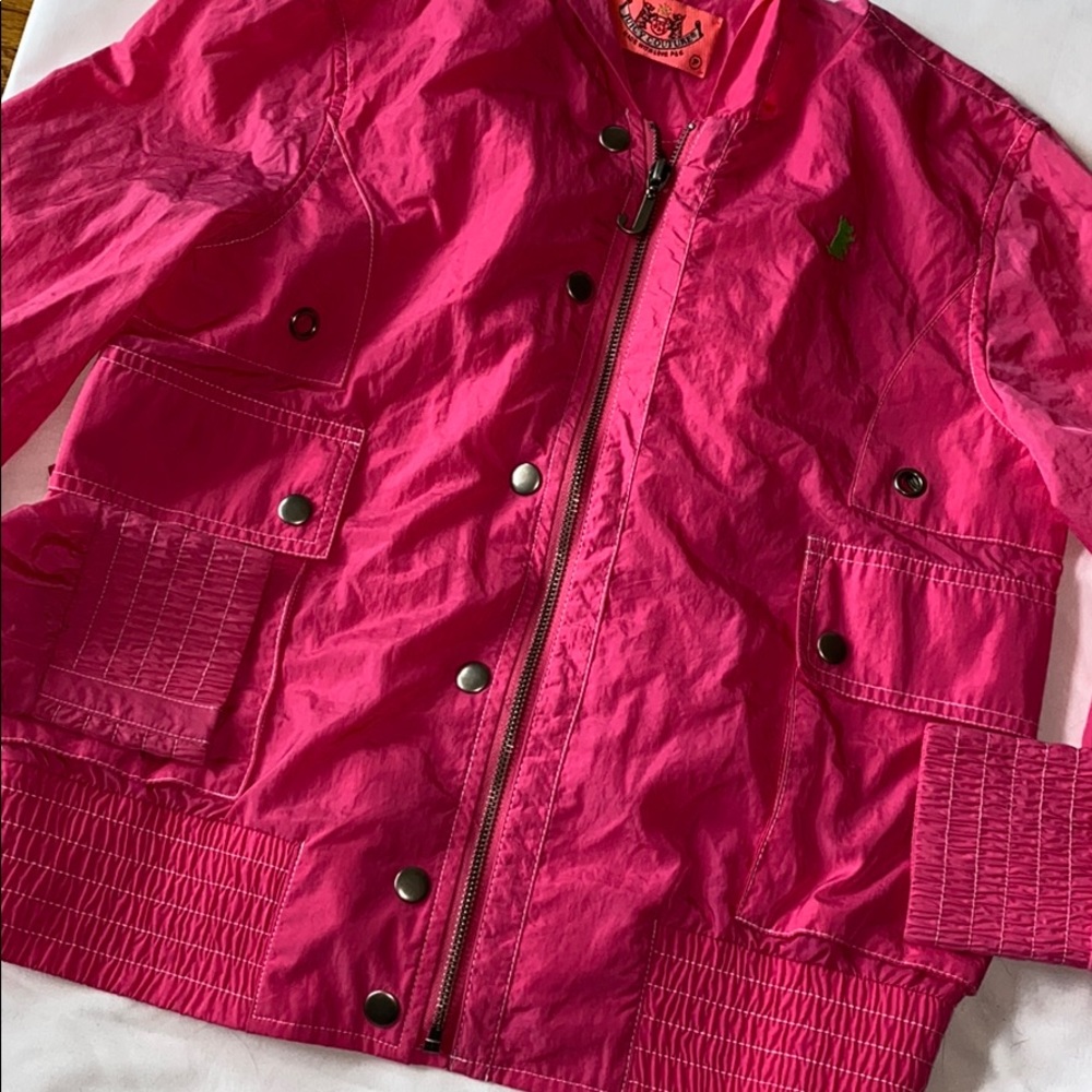 Juicy Couture • Wind Breaker • Hooded Jacket - Picture 2 of 5